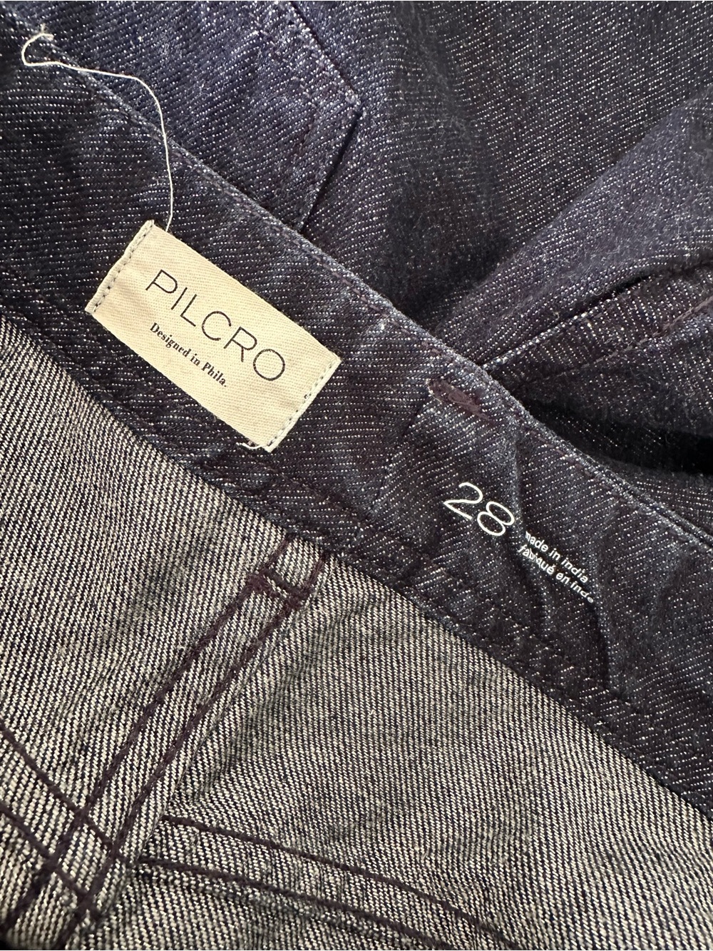 The Adi Mid-Rise Relaxed Flare Pants by Pilcro: Sparkle Edition size 28 - Picture 9 of 15
